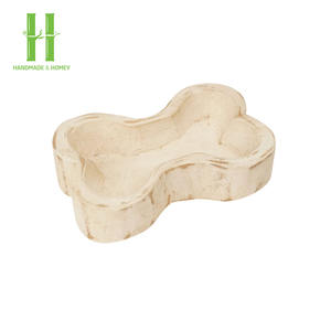 Cuenco de masa de madera más vendido, fabricación de velas para decoración vintage del hogar y para decoraciones navideñas, regalos OEM hechos en Vietnam - Product Image 2