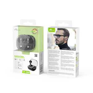 HOME Digitalome-Auriculares inalámbricos con Bluetooth para juegos intrauditivos, micrófono, color negro, compatible con teléfonos móviles y viajes, para videojuegos, para uso en el hogar - Product Image 4
