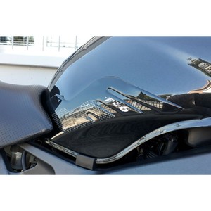 Adesivi Decorativi Laterali per Serbatoio Moto in Resina 3D Impermeabili con Logo Yamaha FZ6 Fazer - Product Image 3