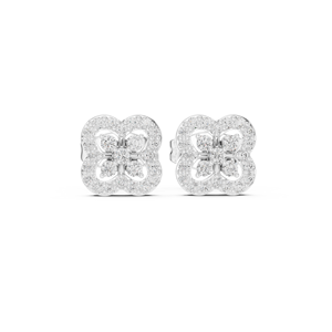 Pendientes de aro de diamante de moissanita de plata de ley 925 para mujer, pendientes de regalo de compromiso, joyería para mujer - Product Image 4