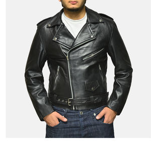 Chaquetas de Cuero Orgánico de Alta Calidad para Hombre, Chaquetas de Motociclista con Diseño Elegante, Ropa de Calle, Abrigos de Cuero Personalizados, Chaquetas Cálidas de Invierno Unisex - Product Image 4