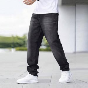 Nouvelle Arrivée – Jean Décontracté Homme Coupe Droite Taille Mi-Haute, Écologique, Respirant, Séchage Rapide, Conception Personnalisée, Grammage Lourd, Orienté Export - Product Image 5