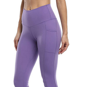 Top Trending Custom Oversize Women's Spandex Yoga Leggings Patrón de impresión cómodo para ropa informal y entrenamiento - Product Image 4