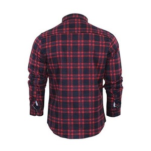 Chemise à carreaux pour homme à manches longues, dernière mode, 100% coton, design personnalisé, qualité supérieure, chemise haut de gamme, prix bas, best-seller - Product Image 3
