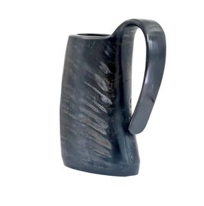 Mug à café en corne de buffle écologique, authentique mug à café en corne, artisanat indien - Product Image 3