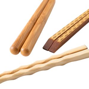 Ensemble de vaisselle de luxe Baguettes en bois de palissandre du Brésil Ailes de poulet Baguettes en bois pour un grand look - Product Image 1