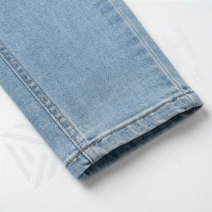 Jeans en denim classique décontracté respirant pour femmes, de haute qualité, coupe droite, pour toutes les occasions, pantalon élégant et tendance de qualité supérieure - Product Image 6