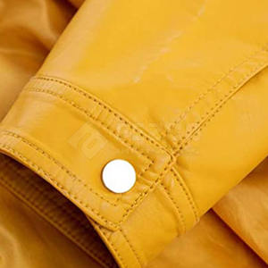 Wholesale Plus Size <b>Lightweight</b> Leather <b>Jacket</b> <b>for</b> <b>Women</b> Fashion Tops <b>Jacket</b> with Breathable Feature Knitted Processing - Product Image 6