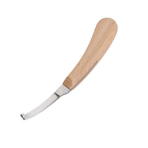 มีดกีบเท้าพร้อมด้ามไม้อุปกรณ์สัตวแพทย์ - Product Image 1