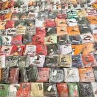 Nouveau modèle T-Shirt décontracté à manches longues pour hommes T-Shirt en coton pour femmes pour le printemps, l'été, lot de stock de surplus de marque