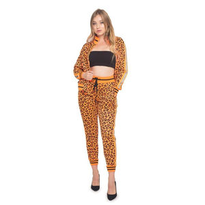 2025 nouveau Design Logo personnalisé dames survêtement 2 pièces vêtements de Fitness survêtements Jogging Sport costume femmes survêtements - Product Image 5