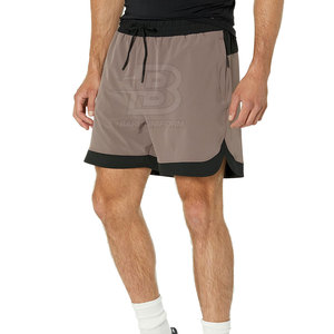 Pantalones Cortos Deportivos para Hombre, Modelo 2025, Más Vendidos, Sólidos, Casuales, de Cintura Media, Secado Rápido, Transpirables, de Poliéster, con Logotipo Personalizado y Cierre con Cordón - Product Image 2