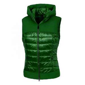 OEM nouvelle conception de gilet équestre gilet pour adultes meilleure qualité matelassé nylon cavalier gilet style occidental - Product Image 1