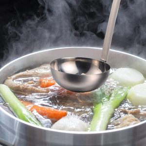Cucharón de sopa de acero inoxidable plateado de fabricante al por mayor para cocinar y servir Dosa que hace herramientas de cocina - Product Image 5