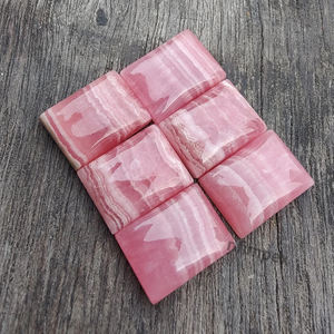 พลอยโรโซไซต์ทรงสี่เหลี่ยมผืนผ้าสีชมพูตามสั่งขนาด AAA + - Product Image 4