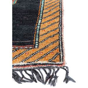 Nuray Hand Knotted Wool Rugs <b>Grey</b> & Black Geometric Pattern for Home Living Room Hallway Rectangle Handmade-Pae-2979 - Product Image 4