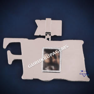 Dernières 925 Sterling Silver Hip Hop Lettre Pendentif Haute Qualité VVS Clarté Moissanite Diamants pour Hommes Femmes Fête Charme - Product Image 6