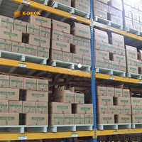 Palette plate en acier métallique à simple face de taille européenne pliable personnalisée pour la logistique