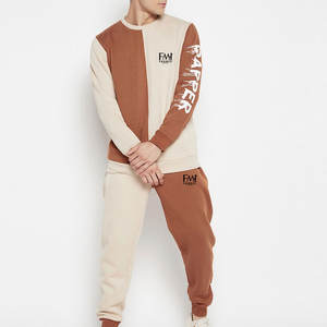 Chándal apilado para hombre de estilo único de la mejor calidad, venta en línea de manga larga para parches personalizados, conjuntos cómodos para correr - Product Image 1