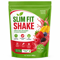 Shake protéiné hypocalorique pour adultes pour la perte de poids, 130 calories par portion, poudre de remplacement de repas, minéraux essentiels