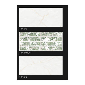 Finition brillante moderne 300x600mm Carreaux muraux en céramique blanche résistante aux acides - Product Image 4