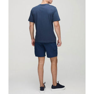 <b>Men's</b> Fashionable Solid Pattern <b>Denim</b> Cargo <b>Shorts</b> Summer Breathable <b>Elastic</b> <b>Waist</b> Streetwear Factory Price - Product Image 5