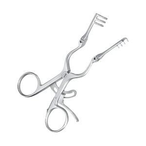 Juego de instrumentos ortopédicos más vendidos Retractor Deaver Beckmann Adson de retención automática para instrumentos de acero de contracción quirúrgica - Product Image 1