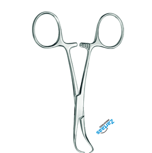 Pinza para Toallas de Acero Inoxidable de Alta Calidad, Diseño Afilado, Longitud 11 cm. - Product Image 3