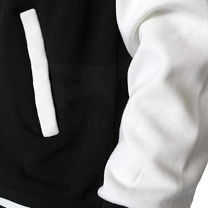 แจ็กเก็ตฤดูหนาวแบบอักษรแห้งเร็วของผู้ชายเสื้อผ้าแนวสตรีทพร้อมปกตั้งดีไซน์ตามสั่ง - Product Image 5