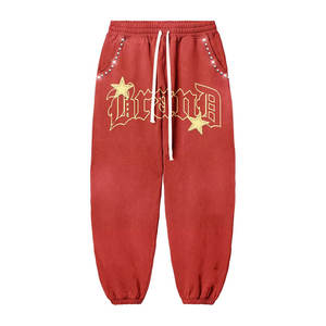 ชุดวอร์มซักได้ตามต้องการชุดวอร์มผ้าคอตตอนปักไหล่ตกสไตล์ฝรั่งเศส - Product Image 6