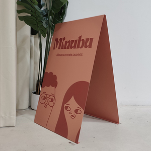 Panneau publicitaire en métal double face pour trottoir, idéal pour l'extérieur et l'intérieur, pour devanture de magasin - Product Image 4