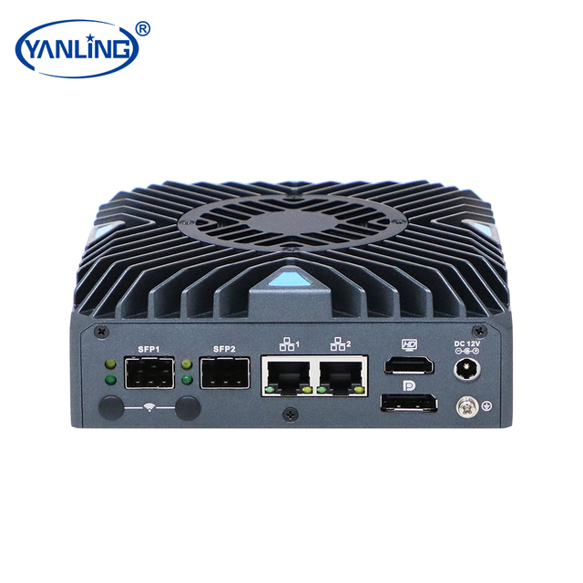 Firewall Appliance OPNsense Micro PC 2x 10GbE SFP+ Mini Computer with 2*I226-V 2.5GbE LAN N150 Mini PC