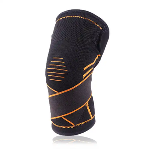 Manchons de compression du genou avec stabilisateurs latéraux Double charnières Support Bretelles Protection Genouillère de sport en gros - Product Image 1