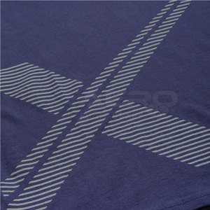 เสื้อยืดผ้าฝ้ายถักแขนสั้นสำหรับวัยรุ่นผ้าถักแบบ100% ออกแบบได้ตามต้องการ2025 - Product Image 3