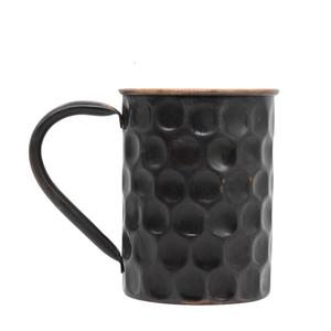 Taza brillante de cobre de mula de Moscú con mango de latón para hotel, cafetería y bar, taza de vino de Metal de diseño único para fiestas y restaurantes - Product Image 5