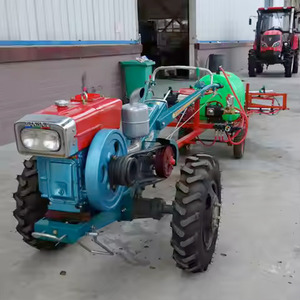 Mini tractor para caminar de mano agrícola de 15HP de la mejor calidad, definición de dos ruedas con componentes centrales, bomba de motor, engranaje, cojinete de caja de cambios - Product Image 6