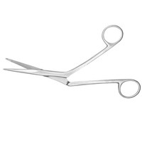 Bord de coupe à une dent 18.5 cm Ciseaux nasaux Heymann Ciseaux hospitaliers chirurgicaux en acier inoxydable pour le bricolage à usage industriel