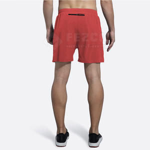 กางเกงขาสั้นออกกำลังกายผู้ชายแบบสั่งทำพิเศษ ผ้าโพลีเอสเตอร์/คอตตอน ระบายอากาศได้ดี แห้งเร็ว เอวยางยืดสูง บริการ OEM - Product Image 2