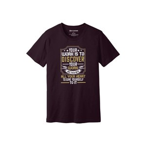 Camiseta informal de algodón 100% con impresión de temas de Buda en 3D, 12 opciones de color, 160-180, colocación de diseño personalizable GSM pesado - Product Image 6