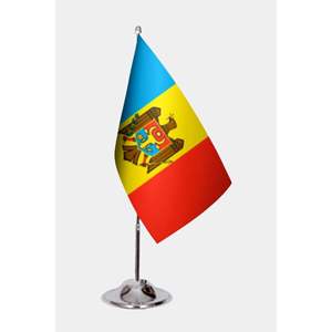 Drapeaux de bureau de la Moldavie pour les agences d'assurance, d'éducation et de voyages - Product Image 1