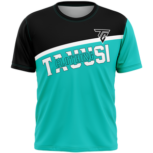 เสื้อยืดคอกลมผู้ชายแบบขายส่งสั่งทำพิเศษ ผ้าโพลีเอสเตอร์ 100% สไตล์ลำลอง พิมพ์ลายแบบซับลิเมชั่น ป้องกันการเป็นขุย - Product Image 1