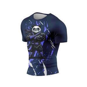 Camisetas de Compresión de Capitán América para Hombre, Camisetas de Fitness y Culturismo con Estampado 3D de Manga Larga - Product Image 4