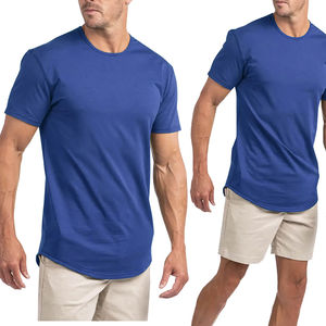 Good Quality <b>Men's</b> Hipster <b>Longline</b> Casual Big and Tall <b>T</b>-<b>Shirts</b> Top Design High Quality Customized <b>Men</b> <b>Longline</b> <b>T</b>-<b>Shirts</b> - Product Image 6