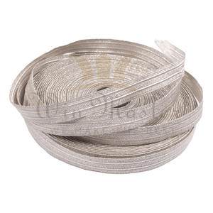 Dentelle en aluminium uniforme pilote en gros tresse d'argent de 3/4 pouces | Dentelle de tresse de haute qualité pour uniformes de cérémonie - Product Image 5