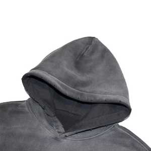 Custom Manufacturers High Quality Streetwear Heavyweight Vintage Heavyweight Sun Fad Acid Washed <b>Hoodies</b> for <b>Men</b> - Product Image 3