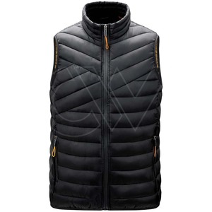 2024 nuevas chaquetas de invierno chalecos suaves ligeros casuales sin mangas Hombre Puffer chaquetas chaleco para hombres - Product Image 4
