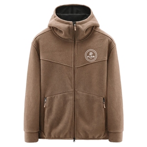 Veste à capuche zippée intégrale en polaire légère pour homme - Product Image 2