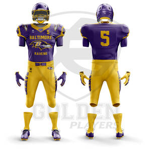 Conception de la fabrication de l'équipement d'origine Vêtements de sport de qualité supérieure fabriqués par des professionnels, uniforme de football américain à bas prix - Product Image 1