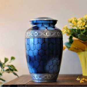 Top Coffee Urn Manufacturer and Funeral Cremation Aluminum Urn Exporter from India - Product Image 1