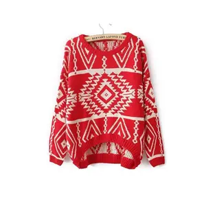 Wholesale Cheap Price Custom Logo Cute Women Pullover Autumn Knitted Winter Loose Cardigan Sweater For Womens From Bangladesh